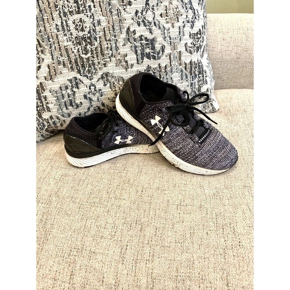 Under Armour Shoes - Under Armour Charged Bandit 3 Black White Women's Running Shoes Size 8.5 item 84